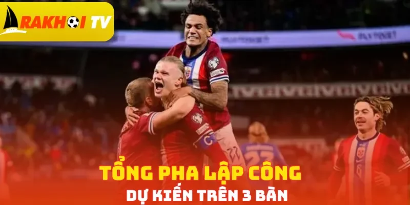 Tổng pha lập công dự kiến trên 3 bàn